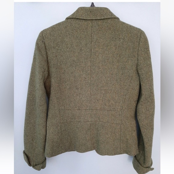 J. Crew Vintage Women's Olive Blazer - Picture 4 of 7